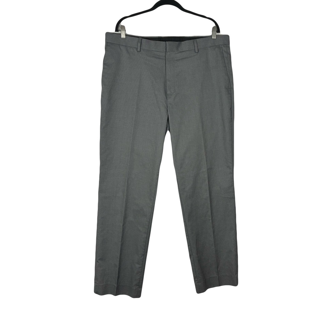 Nwot Banana Republic Pants 38x32 Grey Slim Non Iron Cotton